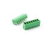 Term. Block 3.81mm 7P Male Green 90° [KF2EDGR]