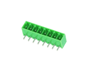 Term. Block 3.81mm 8P Male Green 90° [KF2EDGR]