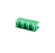 Term. Block 7.62mm 4P Male Green 90° [KF2EDGR]