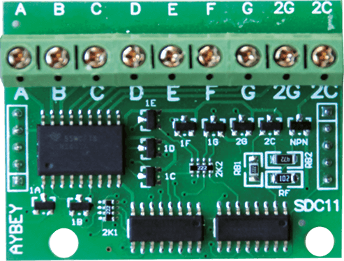 SDC - 7 Segment Display Sürücü Kartı