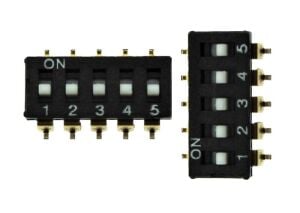 DS1040-05SBWB  5pin smd  dıp switch