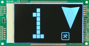 Yatay Renkli Dot Matrix LCD