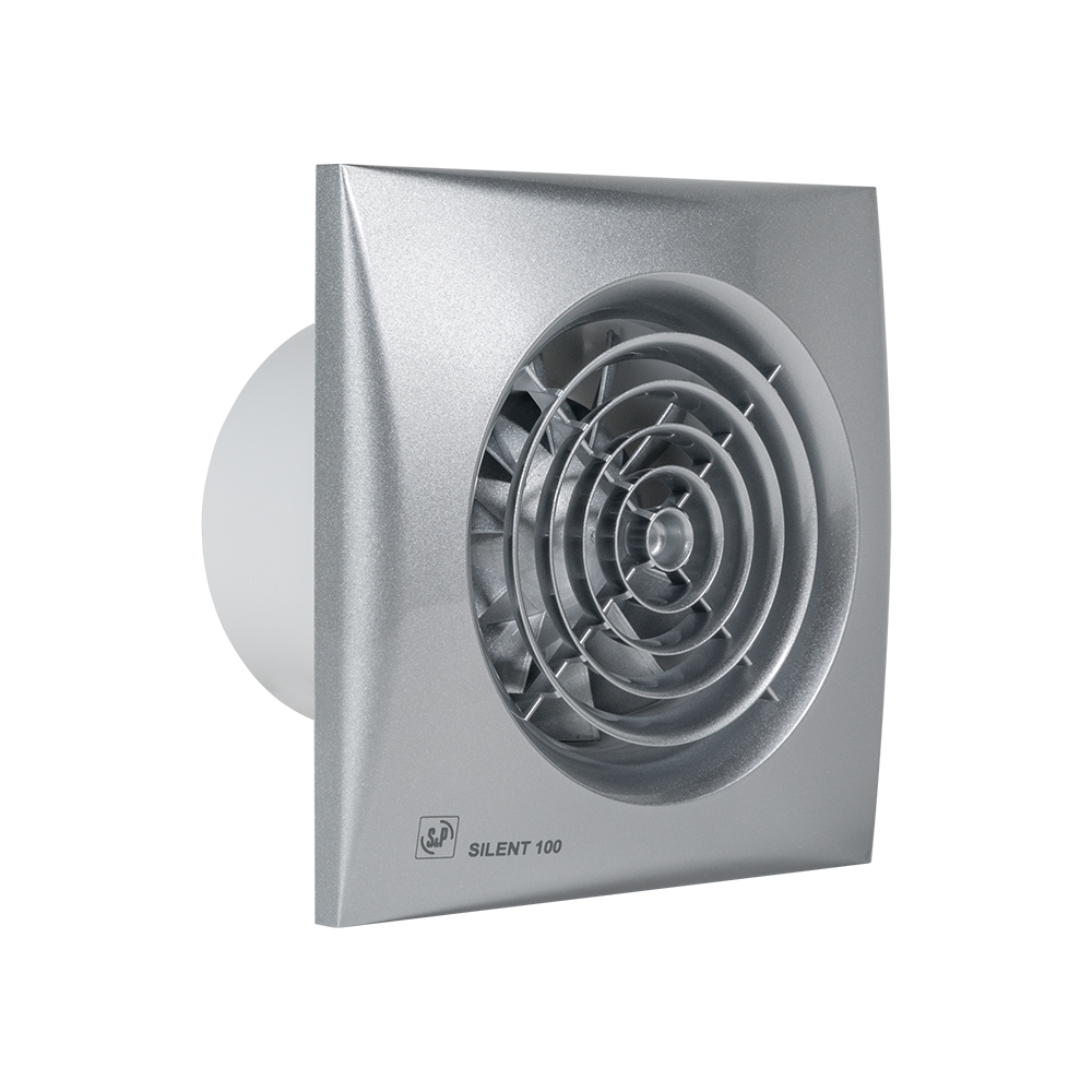 SILENT-100 CZ SILVER MİNİ AKSİYEL FAN 95m³/h 230V
