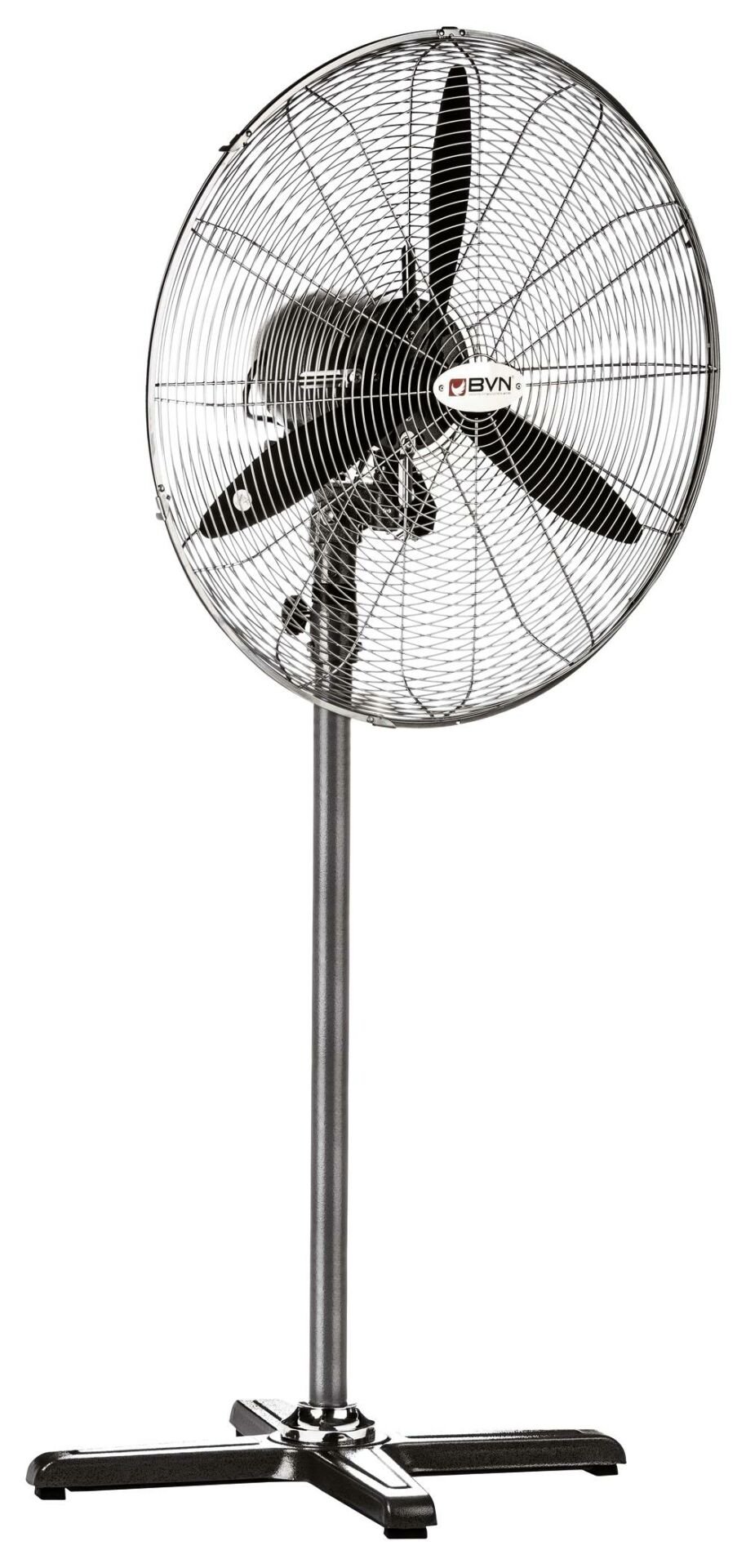 Bahçıvan BSV 750 72cm Siyah 3 Kanatlı Sanayi Tipi Ayaklı Vantilatör