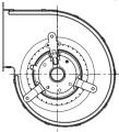 BVN BFC 146-4K Öne Eğimli Fan Coil Fanı [775m³/h]