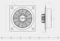 Bahçıvan Bvn  Bsms 550 Kare Sanayi Aspiratörü 220V   (SİPARİŞ ÖNCESİ STOK SORUNUZ)