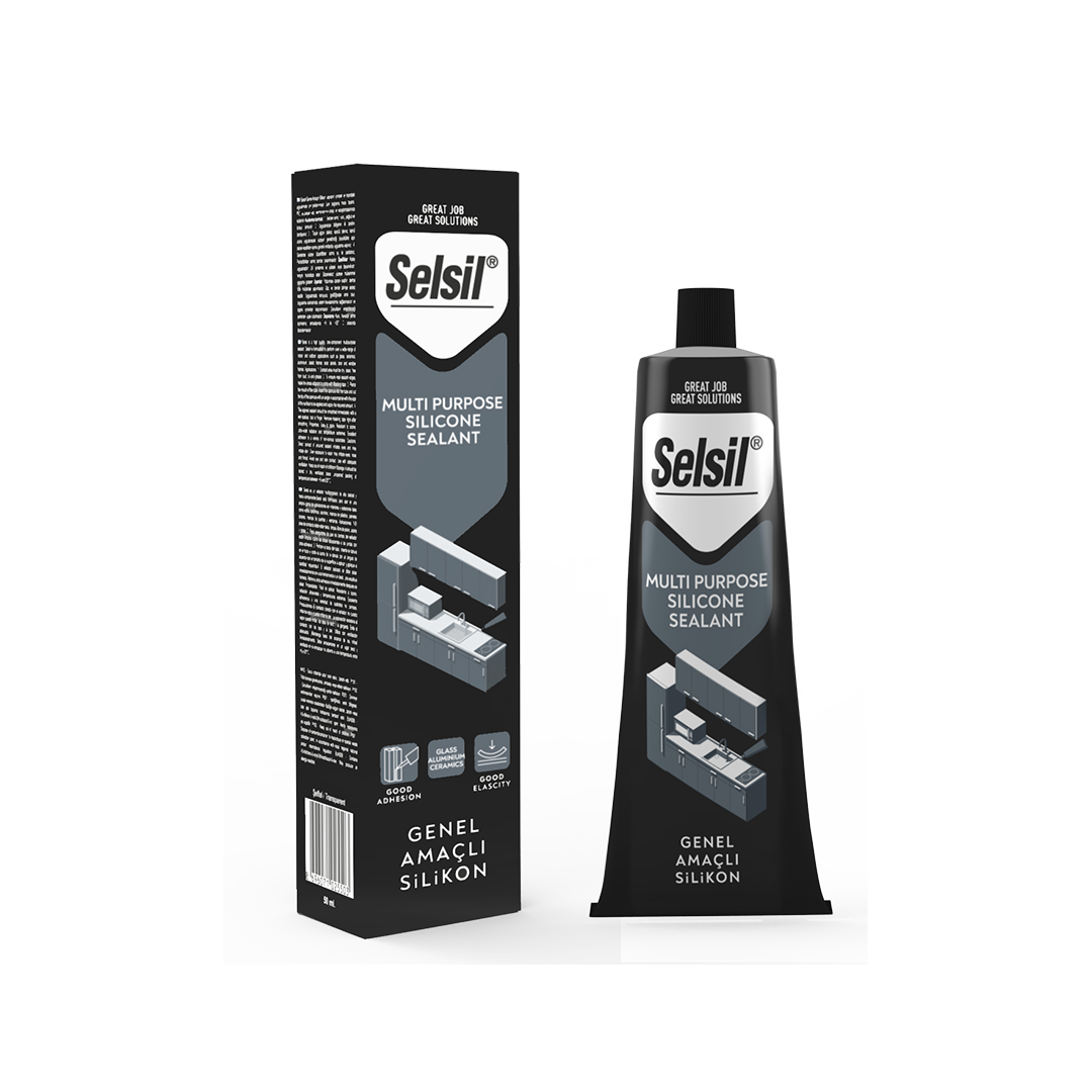 Selsil Genel Amaçlı Silikon 50ml
