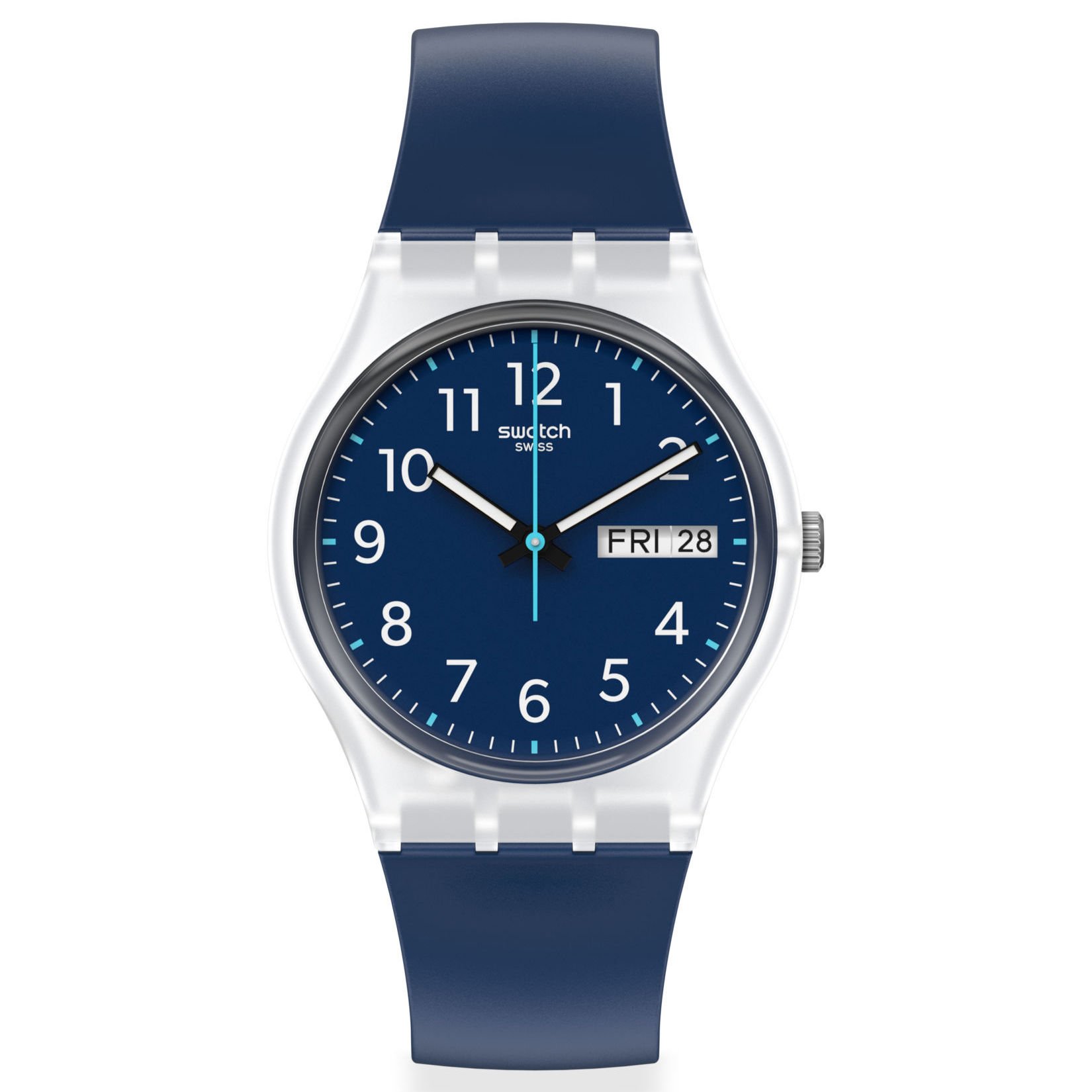 GE725 Swatch Gent Rinse Repeat Navy Kadın Kol Saati