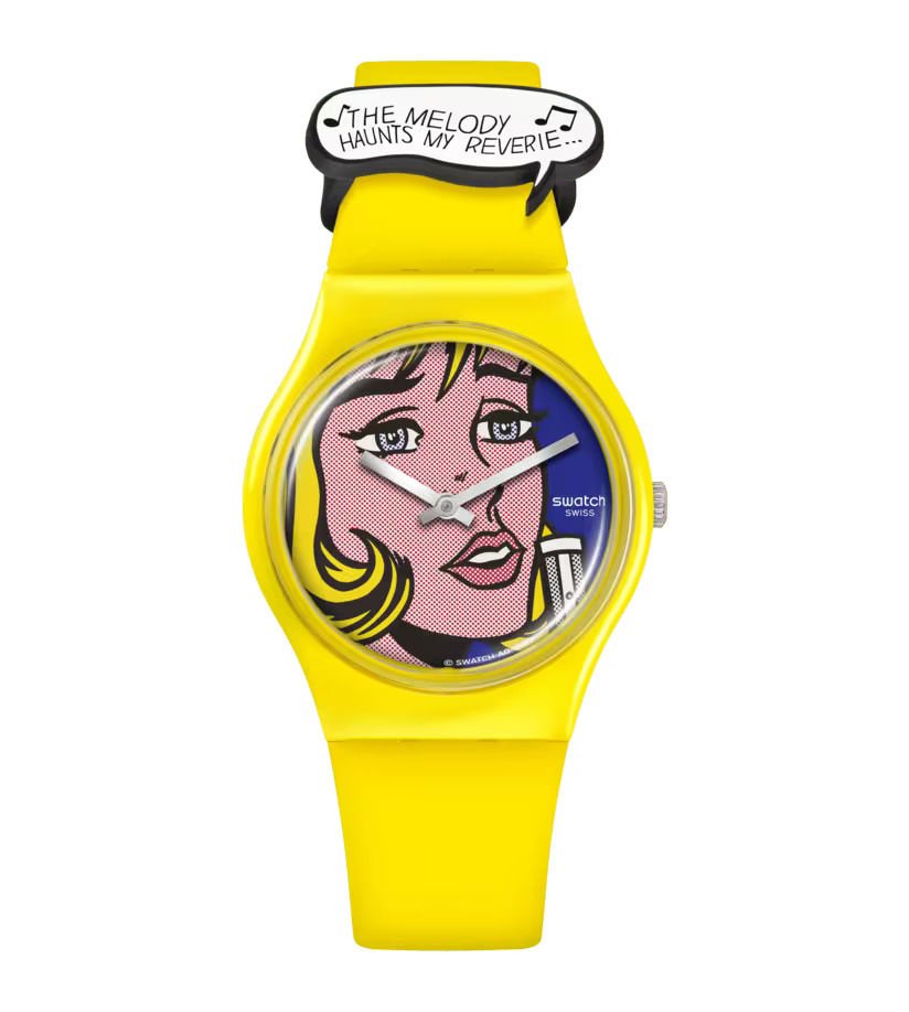 SO28Z117 Swatch Reverie By Roy Lichtenstein Unisex Kol Saati