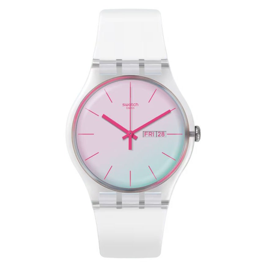 SO29K704-S14 Swatch Polawhite Unisex Kol Saati