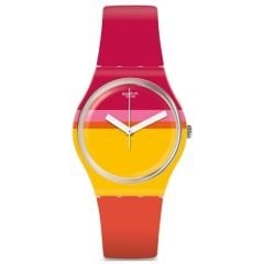 GW198 Swatch Roug Heure Kadın Kol Saati