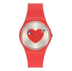 SO28Z111 Swatch Red Heart by Swatch Bayan Kol Saati