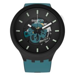 SB03B107 Swatch Big Bold Night Trip Unisex Kol Saati