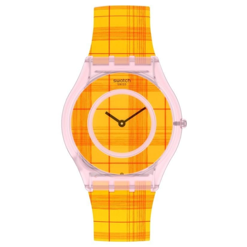 SS08Z105 Swatch Skin Fire Madras 01 Kadın Kol Saati