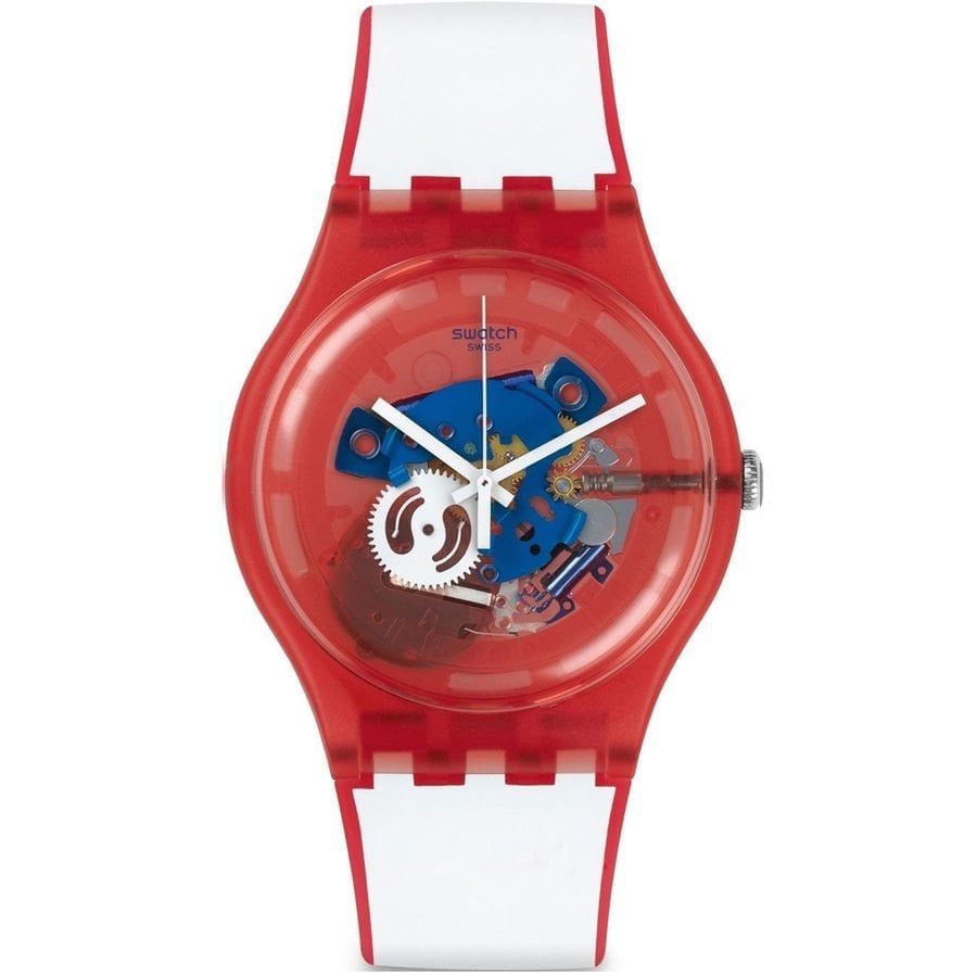 SUOR102 Swatch Clownfish Red Kol Saati