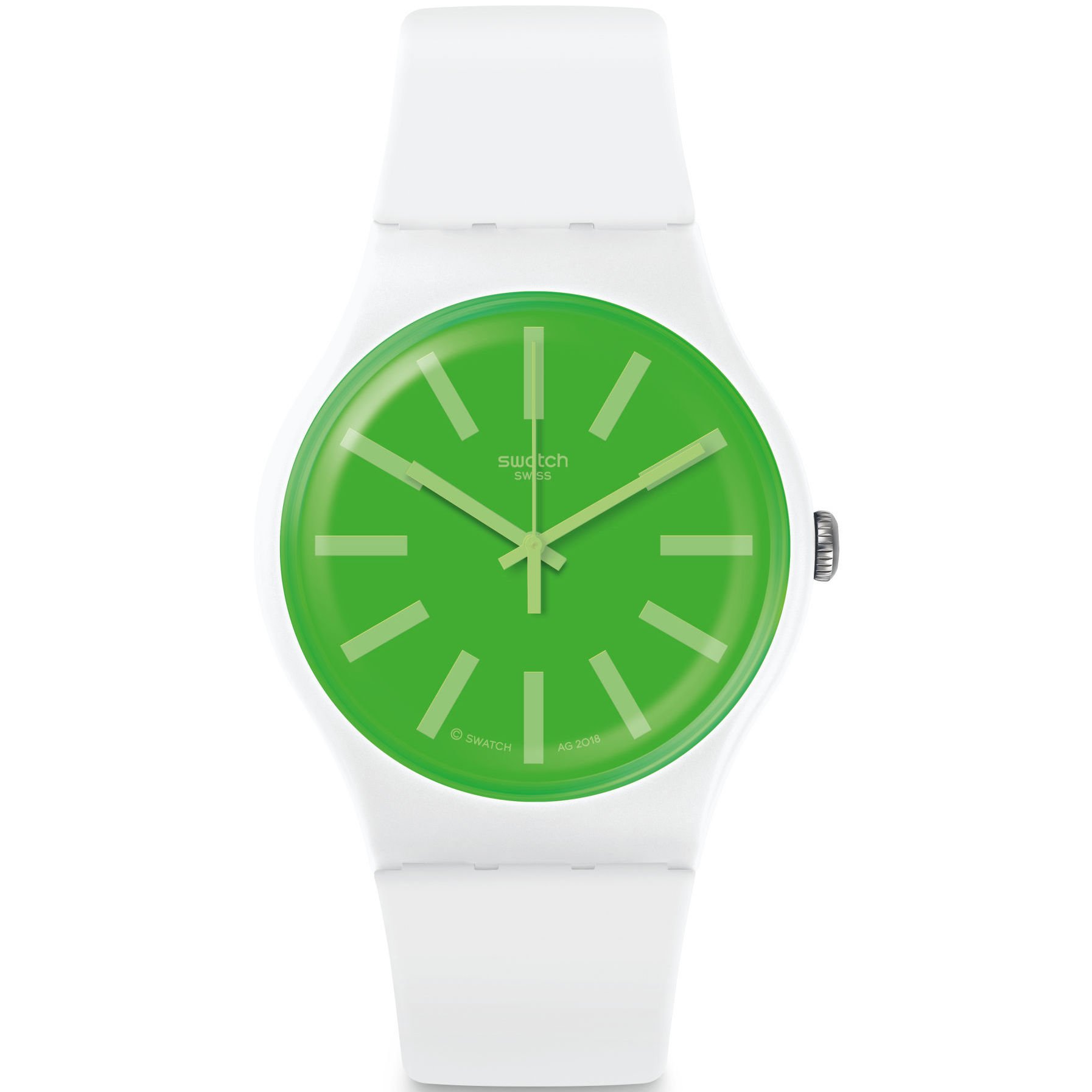 SUOW166 Swatch Grassneon Unısex Kol Saati