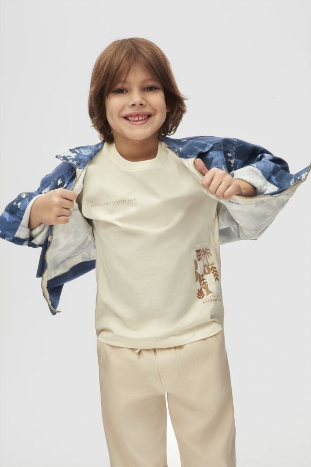Erkek Bebek – Camouflage Ceket Tişört ve Pantolon Takım