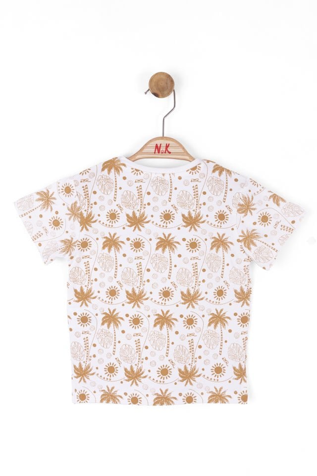 Nk Camel Hawai T-Shirt  (1-4 Size)