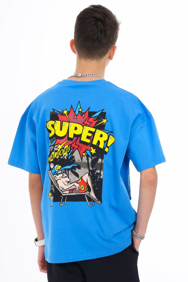 Marions Mavi Super T-Shirt ( 9-14 Size )