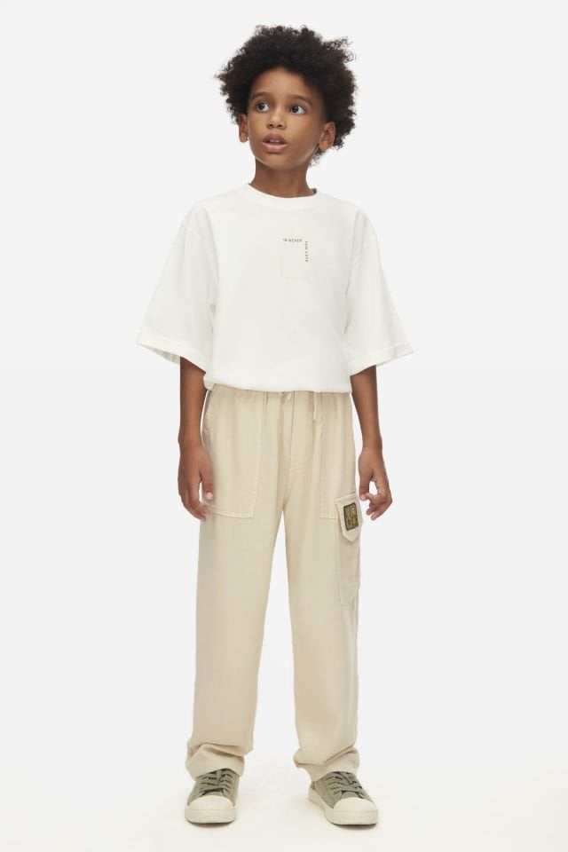 Erkek Çocuk Oversize 2'li Takım – Oversize Kısa Kollu Tişört ve Pantolon