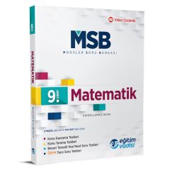 EĞİTİM VADİSİ YAYINLARI 9.SINIF MATEMATİK MODÜLER SORU BANKASI
