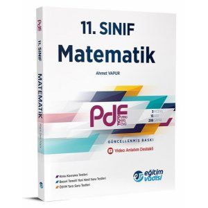 EĞİTİM VADİSİ YAYINLARI 11.SINIF MATEMATİK PDF PLANLI DERS FÖYÜ