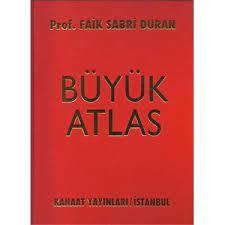 BÜYÜK ATLAS (CİLTLİ) - KANAAT YAYINLARI