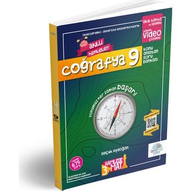 9.SINIF COĞRAFYA KONU ANLATAN SORU BANKASI