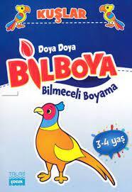 BİLMECELİ BOYAMA KUŞLAR