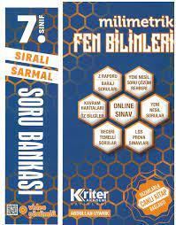 KRİTER-MİLİMETRİK 7. SINIF FEN BİLİMLERİ SORU BANKASI