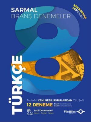 8.SINIF LGS TÜRKÇE 12 Lİ SARMAL BRANŞ DENEME