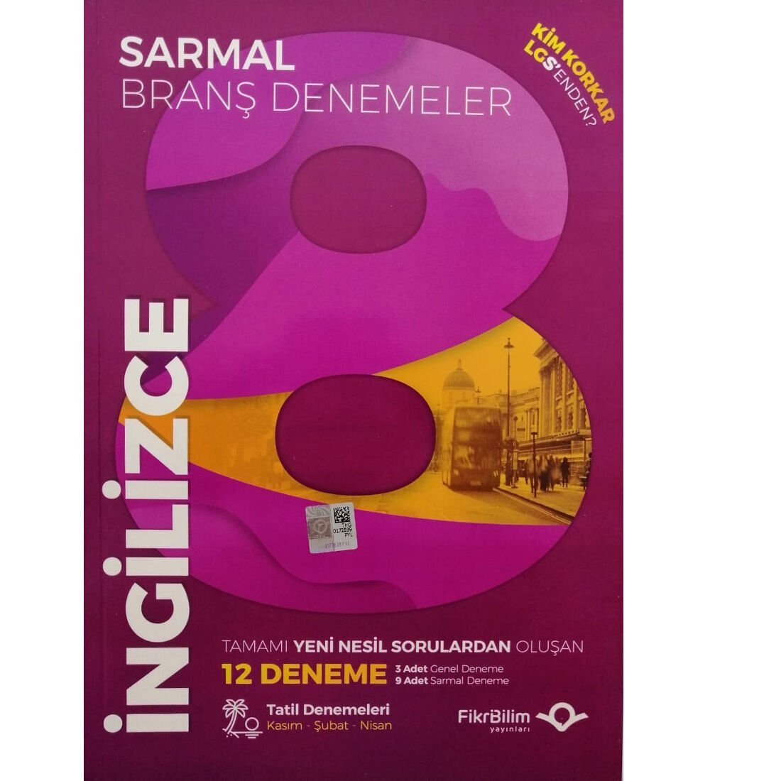 8.SINIF LGS İNGİLİZCE 12 Lİ SARMAL BRANŞ DENEME