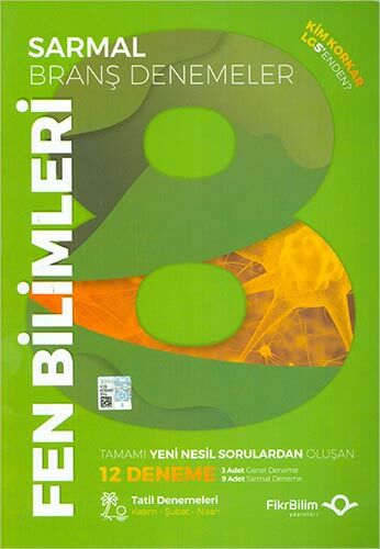 8.SINIF LGS FEN BİLİMLERİ 12 Lİ SARMAL BRANŞ DENEME