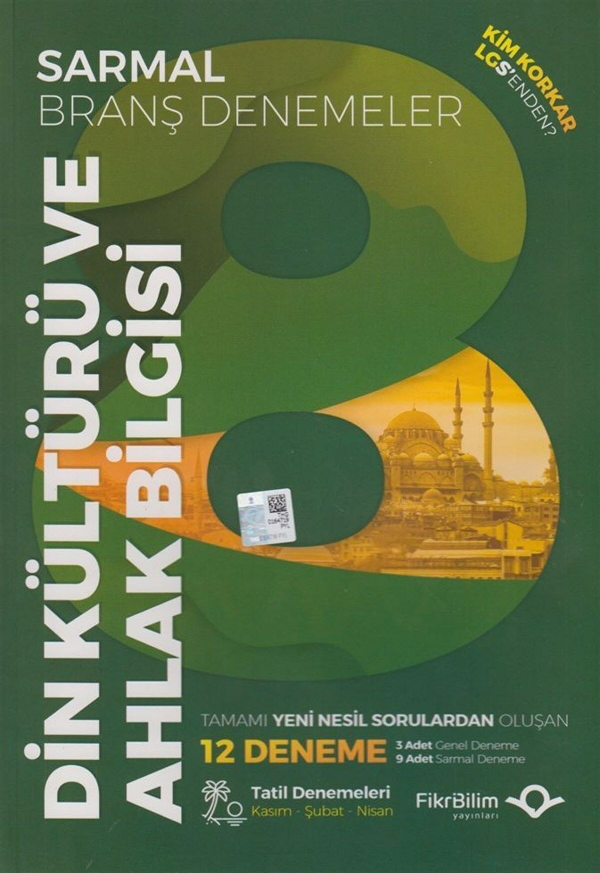 8.SINIF LGS DİN KÜLTÜRÜ 12 Lİ SARMAL BRANŞ DENEME