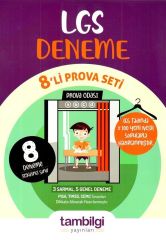TAMBİLGİ YAYINLARI 8.SINIF LGS DENEME DENEME 8 Lİ PROVA SETİ