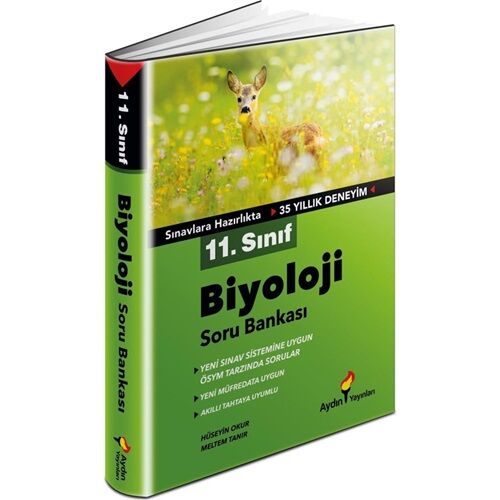 AYDIN YAYINLARI 11.SINIF BİYOLOJİ SORU BANKASI