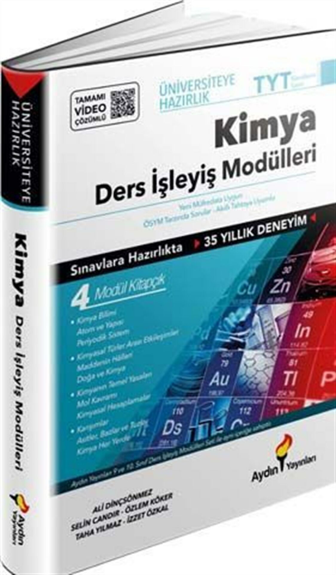 AYDIN YAYINLARI AYT KİMYA DERS İŞLEYİŞ MODÜLLERİ
