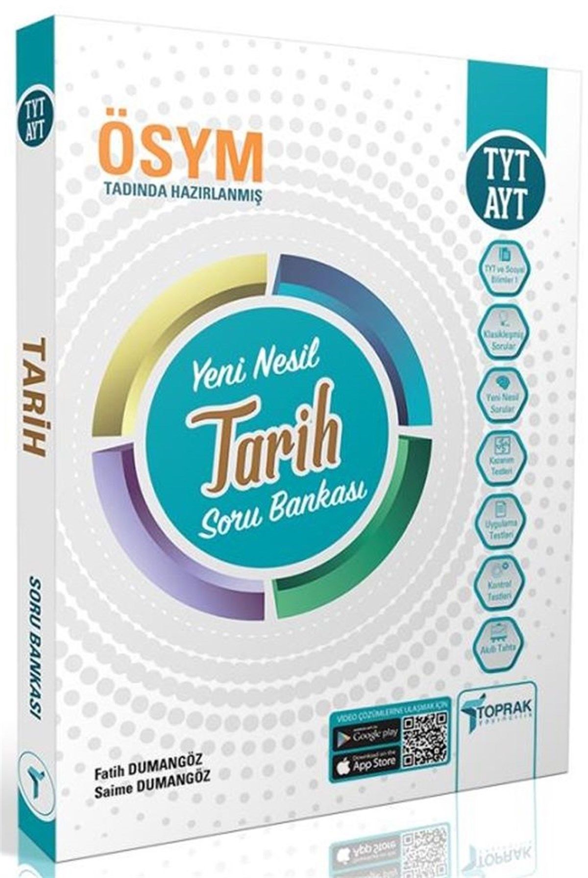 TOPRAK YAYINLARI TYT AYT TARİH SORU BANKASI