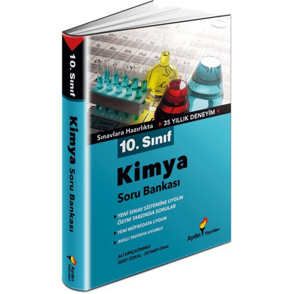 AYDIN YAYINLARI 10.SINIF KİMYA SORU BANKASI