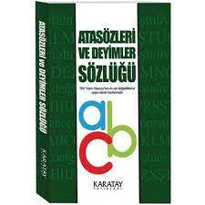 KARATAY-ATASÖZLERİ VE DEYİMLER SÖZLÜĞÜ
