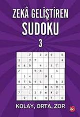ZEKA GELİŞTİREN SUDOKU 3 KOLAY-ORTA-ZOR