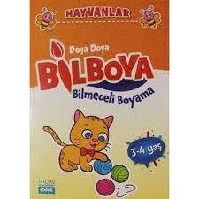 HAYVANLAR DOYA DOYA BİL BOYA BİLMECELİ BOYAMA (3-4 YAŞ)