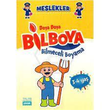 MESLEKLER - DOYA DOYA BİL BOYA BİLMECELİ BOYAMA (3-4 YAŞ)