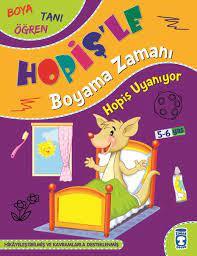 HOPİŞ VE KARDEŞİ;HOPİŞLE BOYAMA ZAMANI