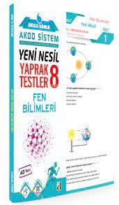 DAMLA-8. SINIF FEN BİLİMLERİ YPARAK TEST