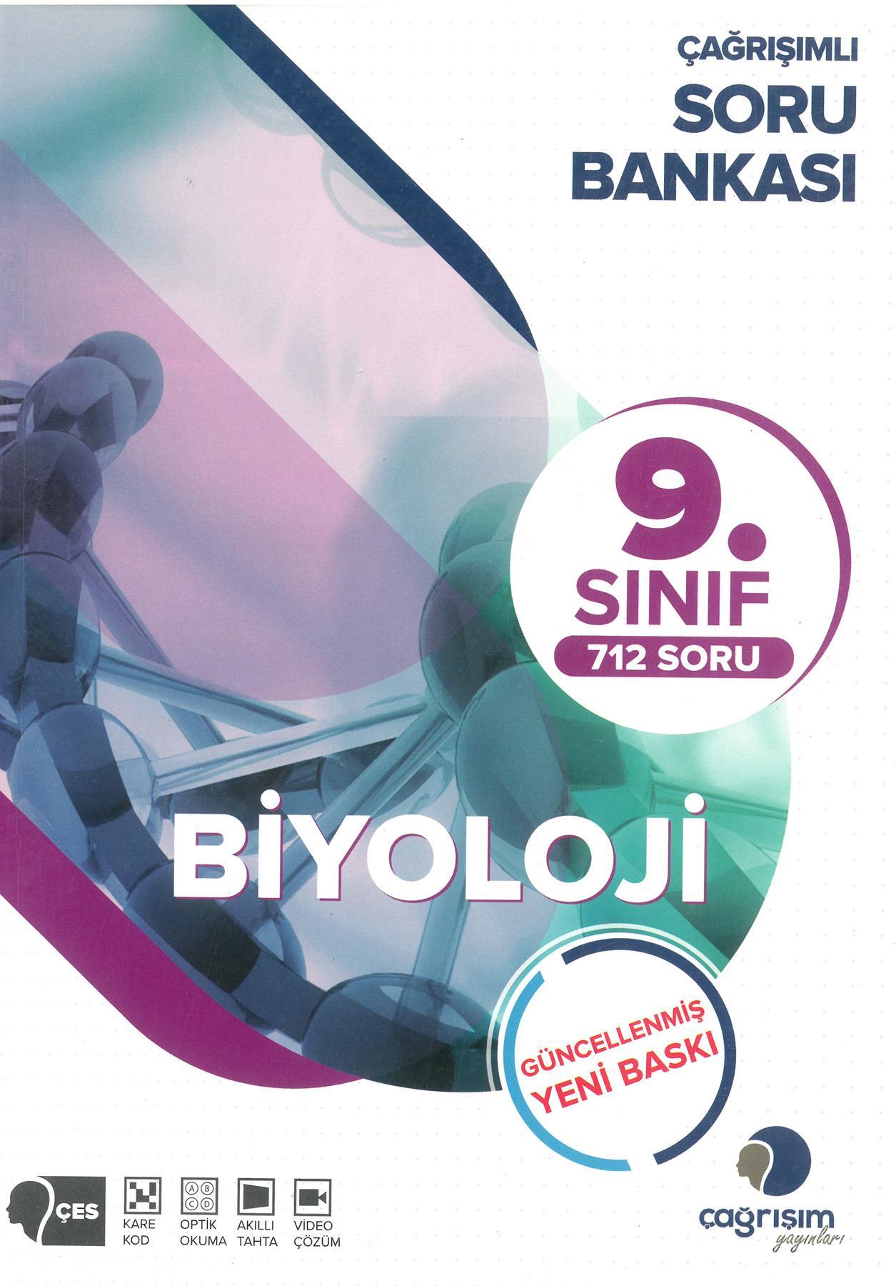 ÇAĞRIŞIM-9. SINIF BİYOLOJİ SORU BANKASI