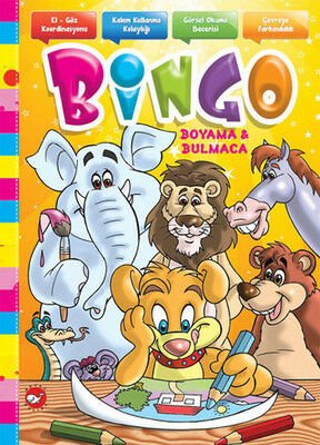 BEYAZ BALİNA YAYINLARI BİNGO BOYAMA VE BULMACA