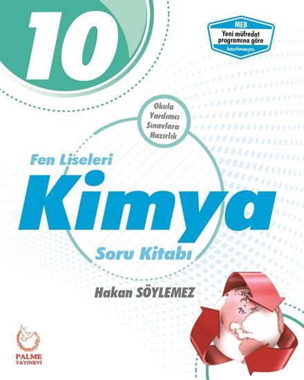 PALME YAYINLARI 10. SINIF FEN LİSELERİ KİMYA SORU KİTABI