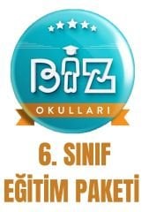 BİZ OKULLARI 6.SINIF EĞİTİM PAKETİ (Açıklamayı Okuyunuz)
