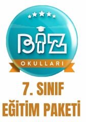 BİZ OKULLARI 7.SINIF EĞİTİM PAKETİ (Açıklamayı Okuyunuz)